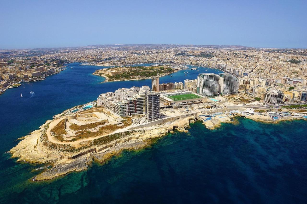 Modern Family Holiday Retreat In Gzira Sliema Luaran gambar